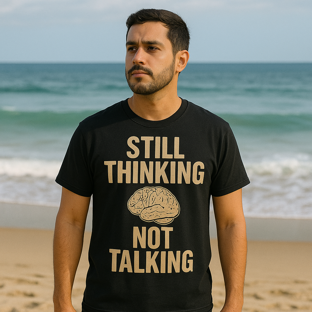 still thkning not talking